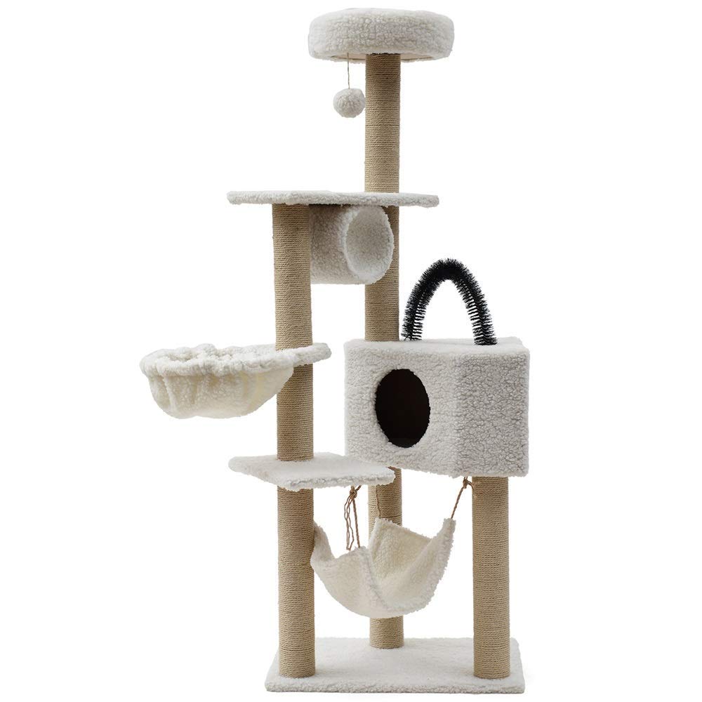 Multi-Level Cat Tree with Scratching Post