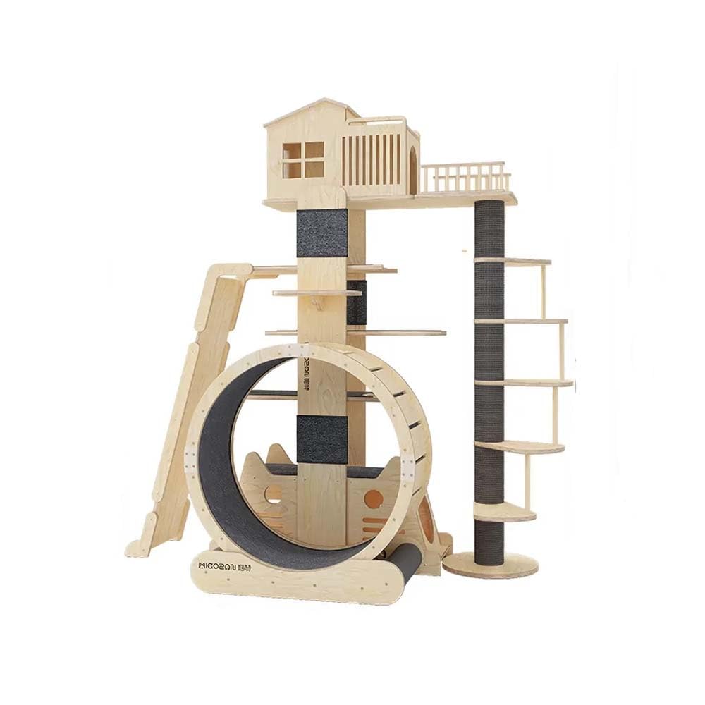 Cat Tree Tower House for Large Cats Style A