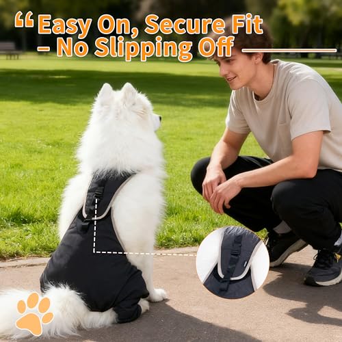 Furtent Dog Leg Sleeve Pet Wounds from Licking and Biting Cone Collar Alternative