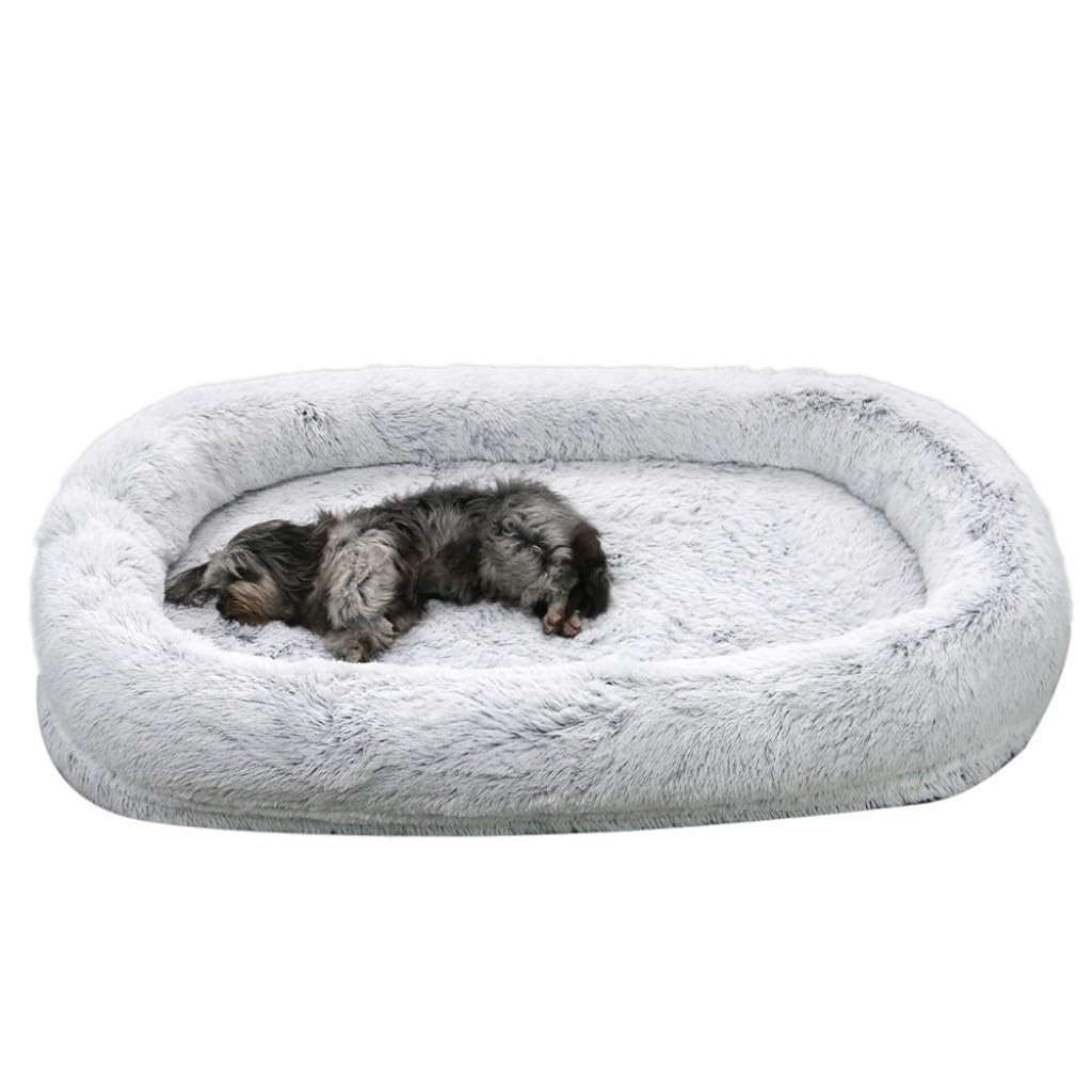 Oversized Washable Plush Pet Bed