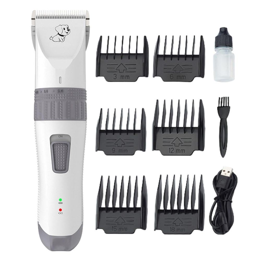 Cordless Low Noise Dog Clipper Kit