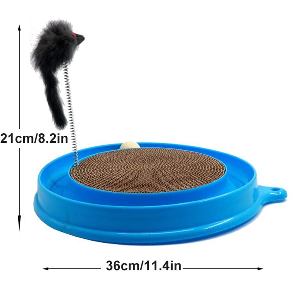 Interactive Cat Scratching Pad with Ball Toy