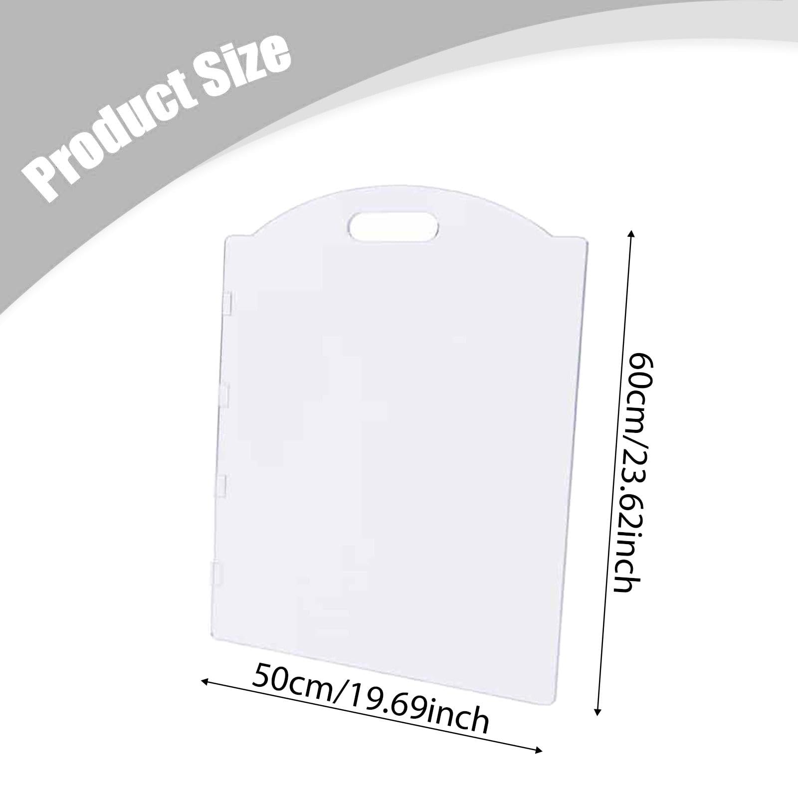 Freestanding Acrylic Pet Gate