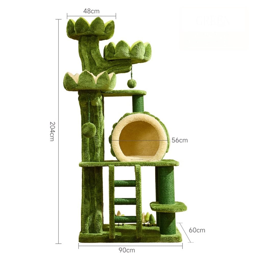 Lotus Cat Tree Climbing Tower