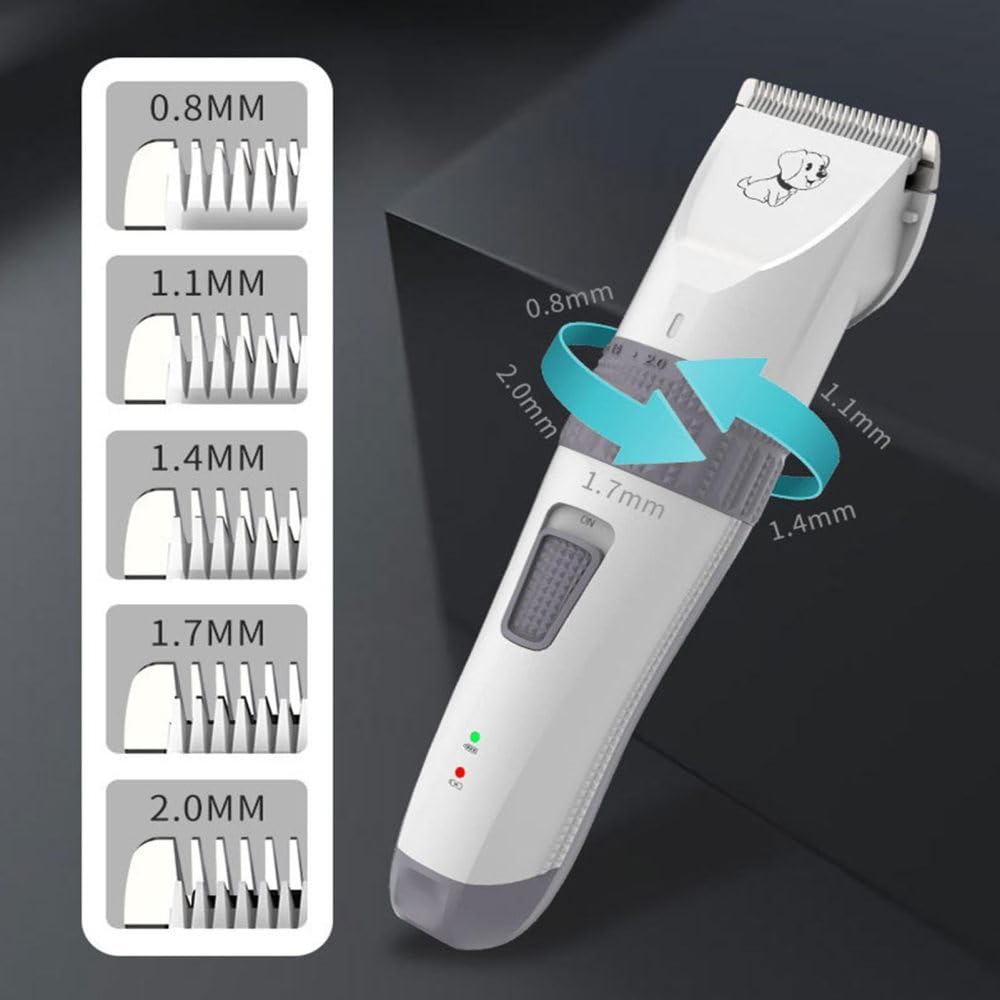 Cordless Low Noise Dog Clipper Kit