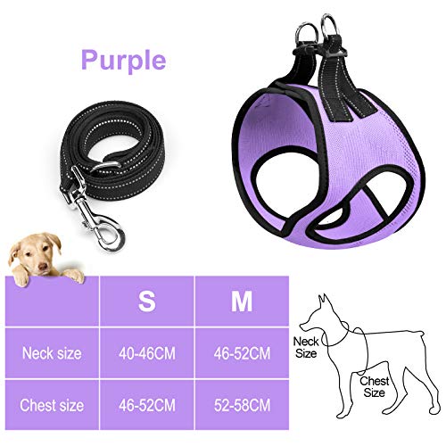 Breathable No Pull Dog Harness with Leash