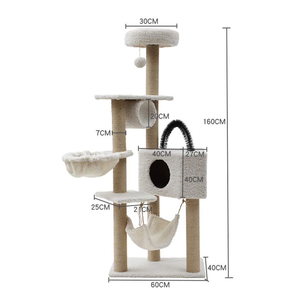 Multi-Level Cat Tree with Scratching Post