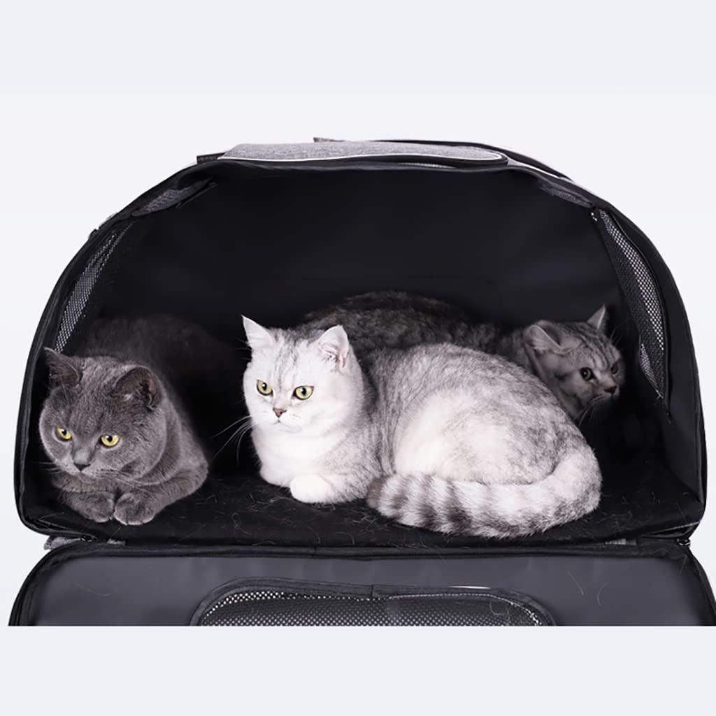Soft-Sided Pet Carrier with Removable Wheels