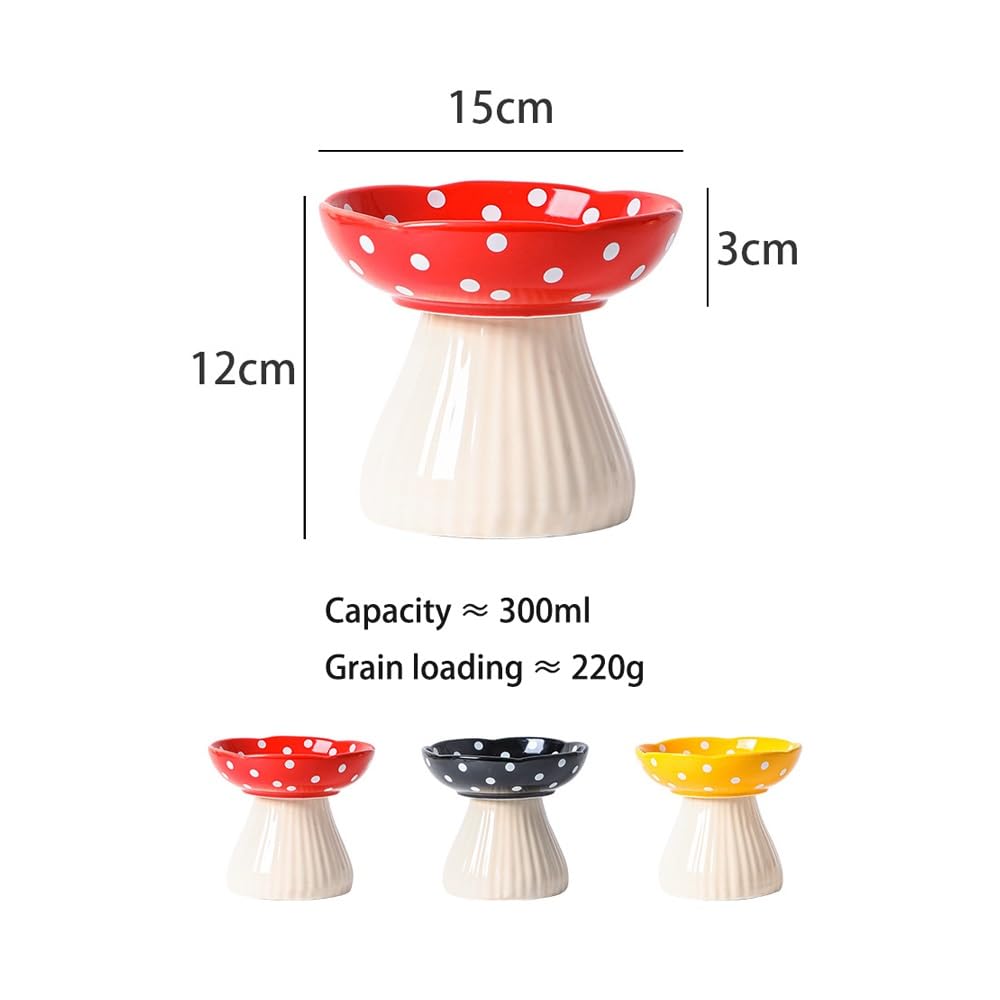 Non-Slip Ceramic Double Pet Bowl Set