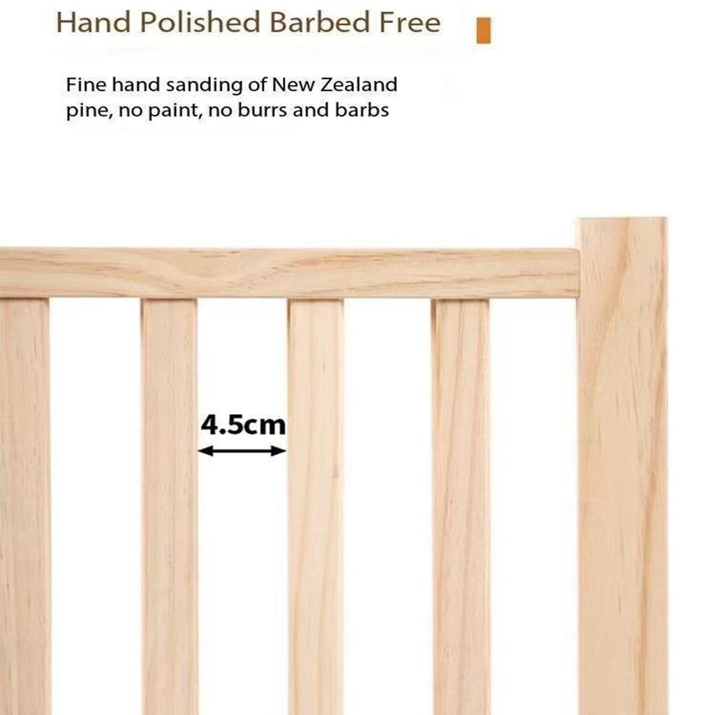 Freestanding Wooden Pet Gate