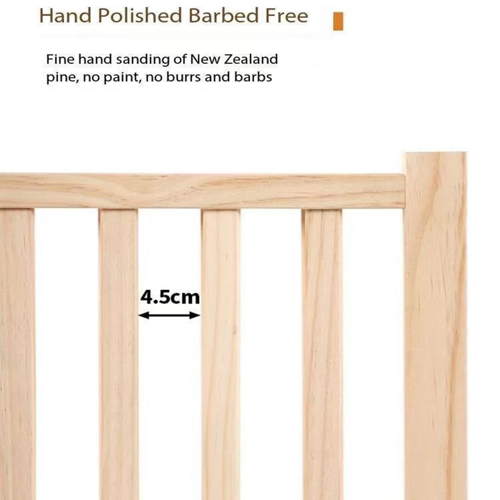 Freestanding Wooden Pet Gate