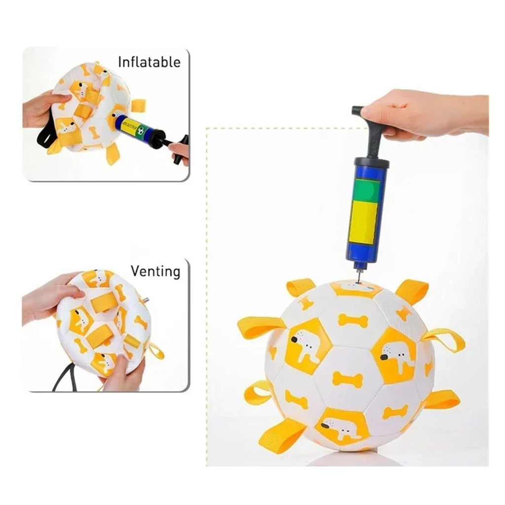 Dog Interactive Toys Outdoor Training Balls Pet Sporty Bite Chew Teething Ball
