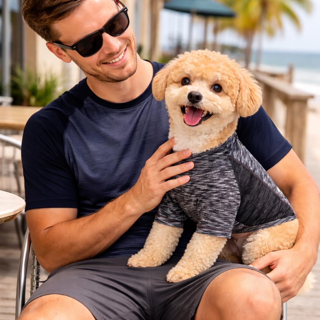 Quick-Dry Reflective Performance Dog T-Shirt