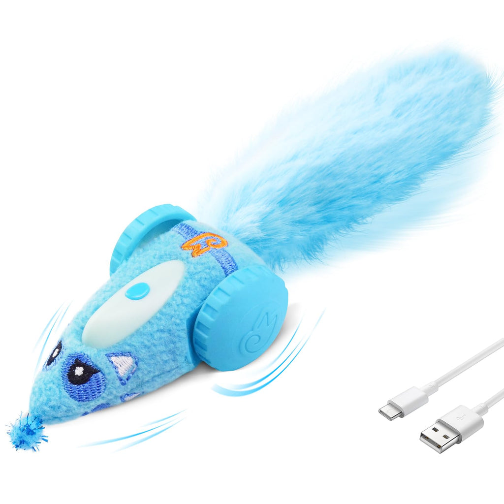 Automatic Interactive Plush Mouse Cat Toy