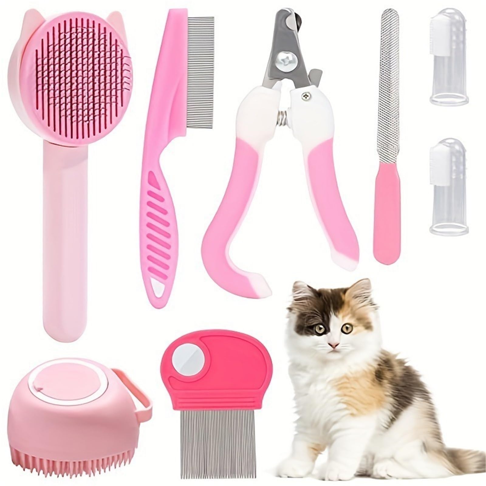 Pet Grooming Kit for Dogs & Cats