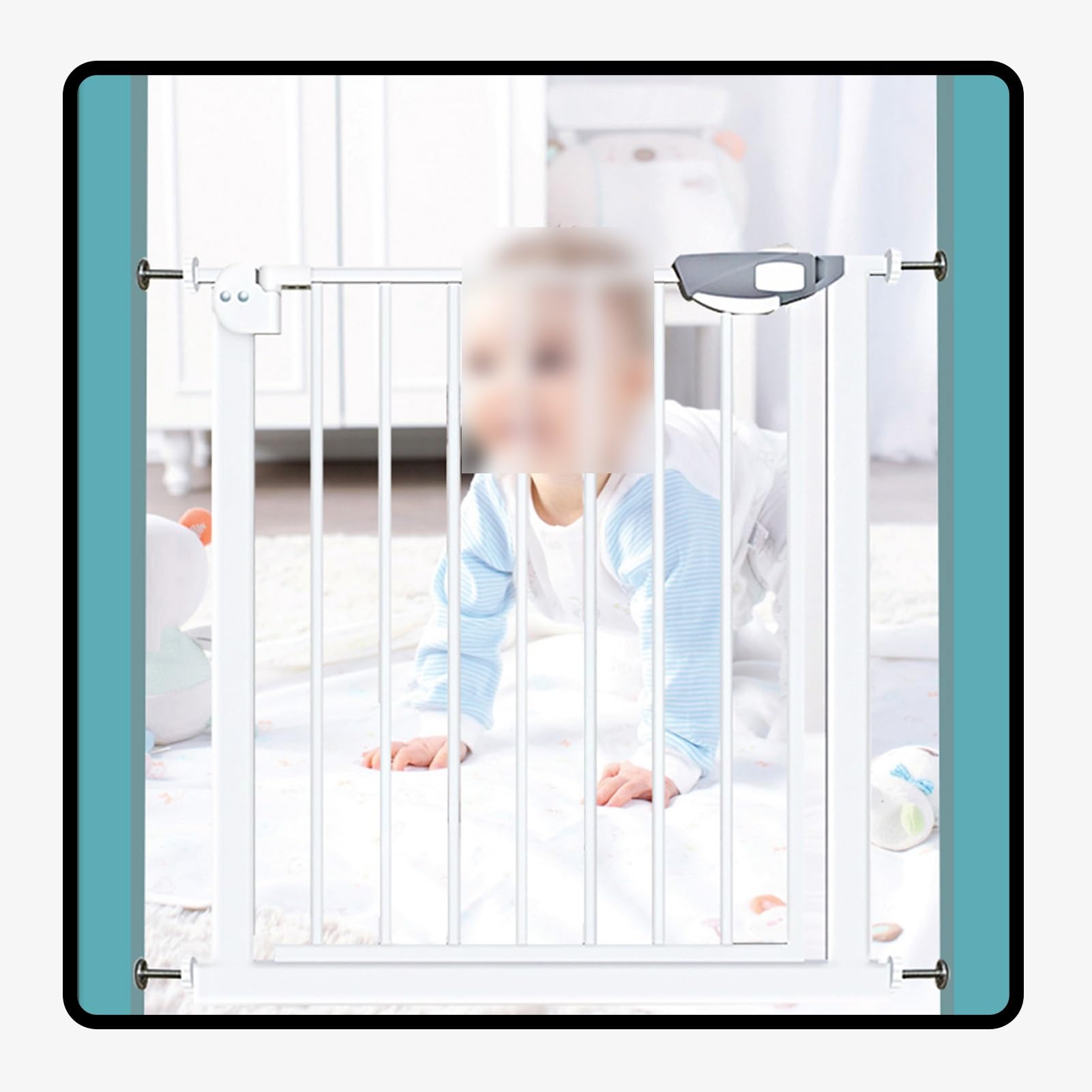 Tall Auto-Close Pet Safety Gate