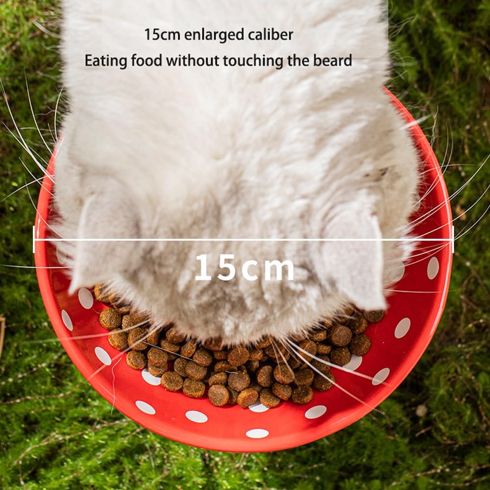 Non-Slip Ceramic Double Pet Bowl Set