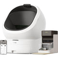 Smart Self-Cleaning Litter Box & RFID Cat Feeder Bundle