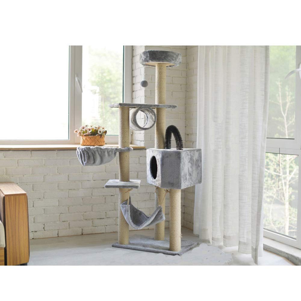 Multi-Level Cat Tree with Scratching Post