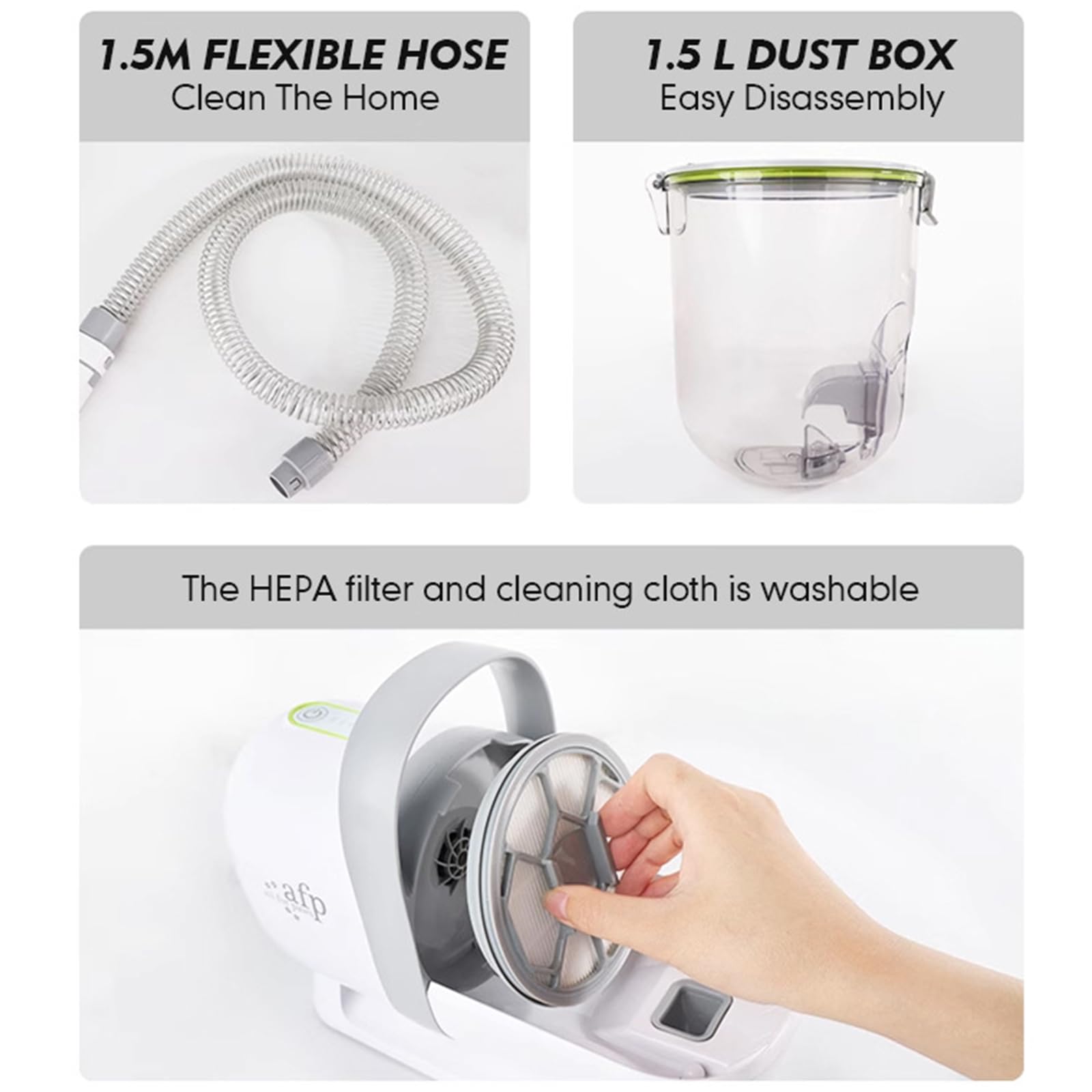 Pet Grooming Vacuum & Dryer Kit
