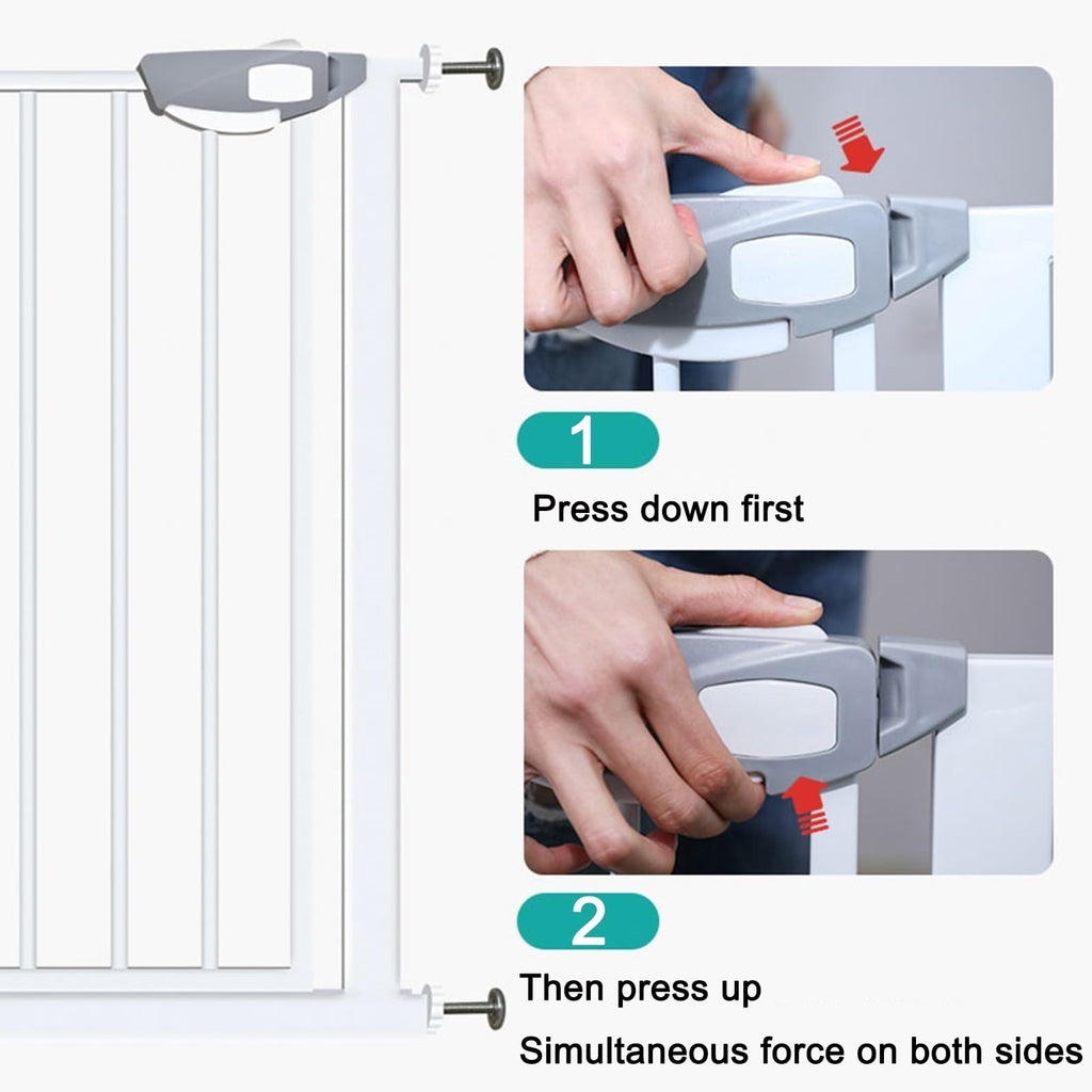 Tall Auto-Close Pet Safety Gate