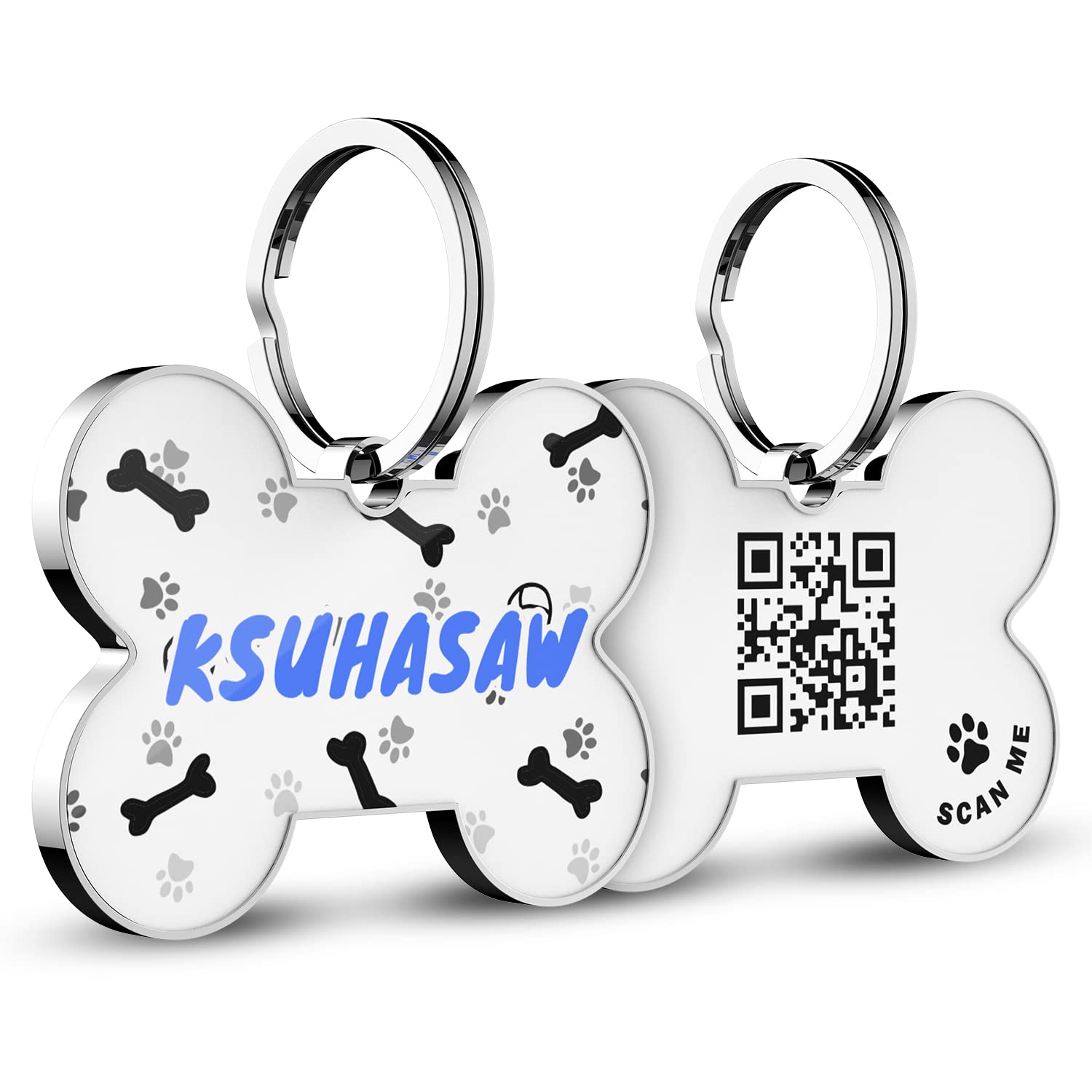 Personalized QR Code Pet ID Tag