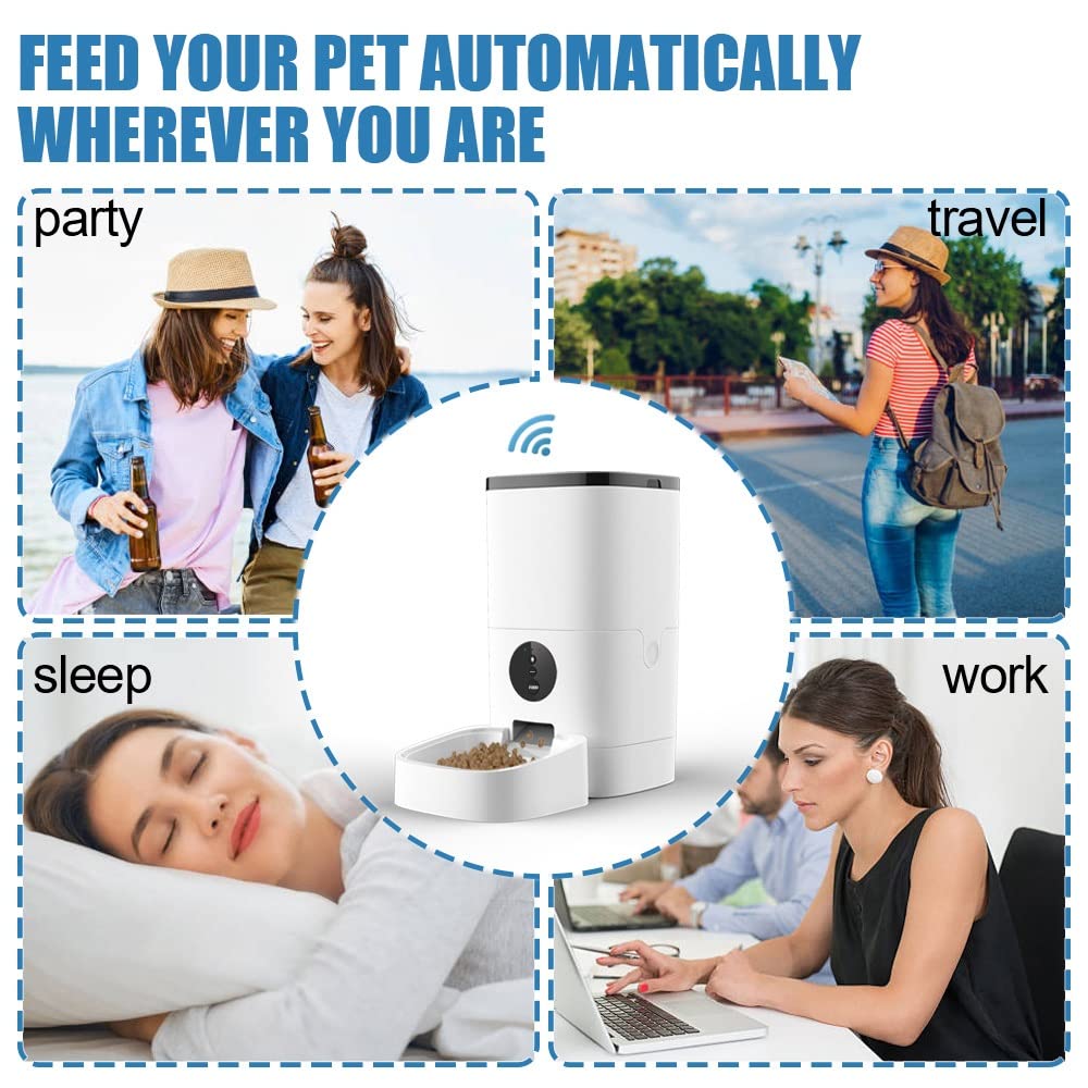 4L/6L Smart Automatic Pet Feeder