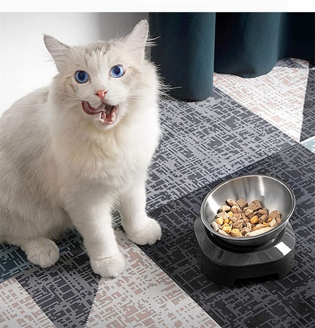 Adjustable Anti-Slip Stainless Steel Pet Bowl