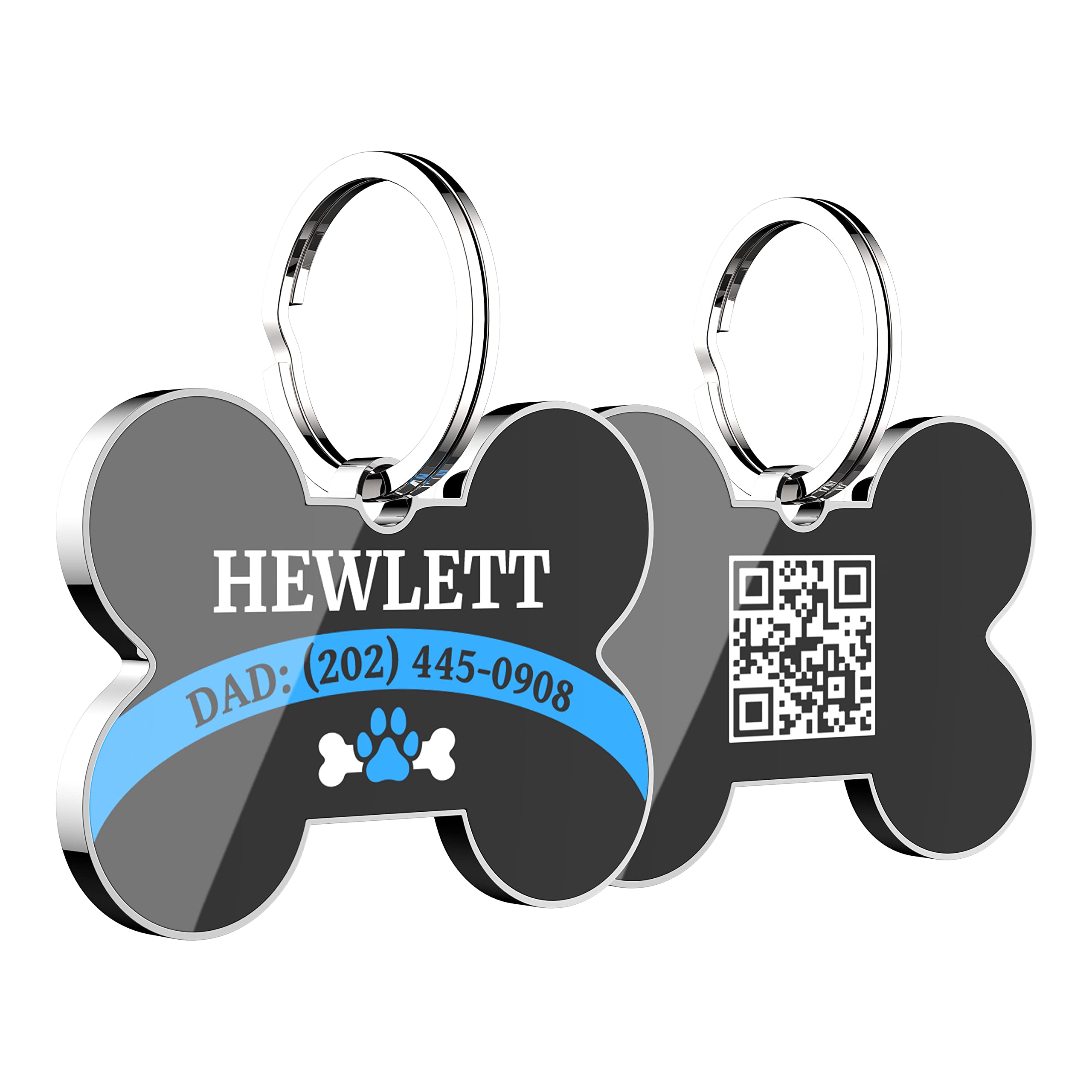Personalized QR Code Pet ID Tag