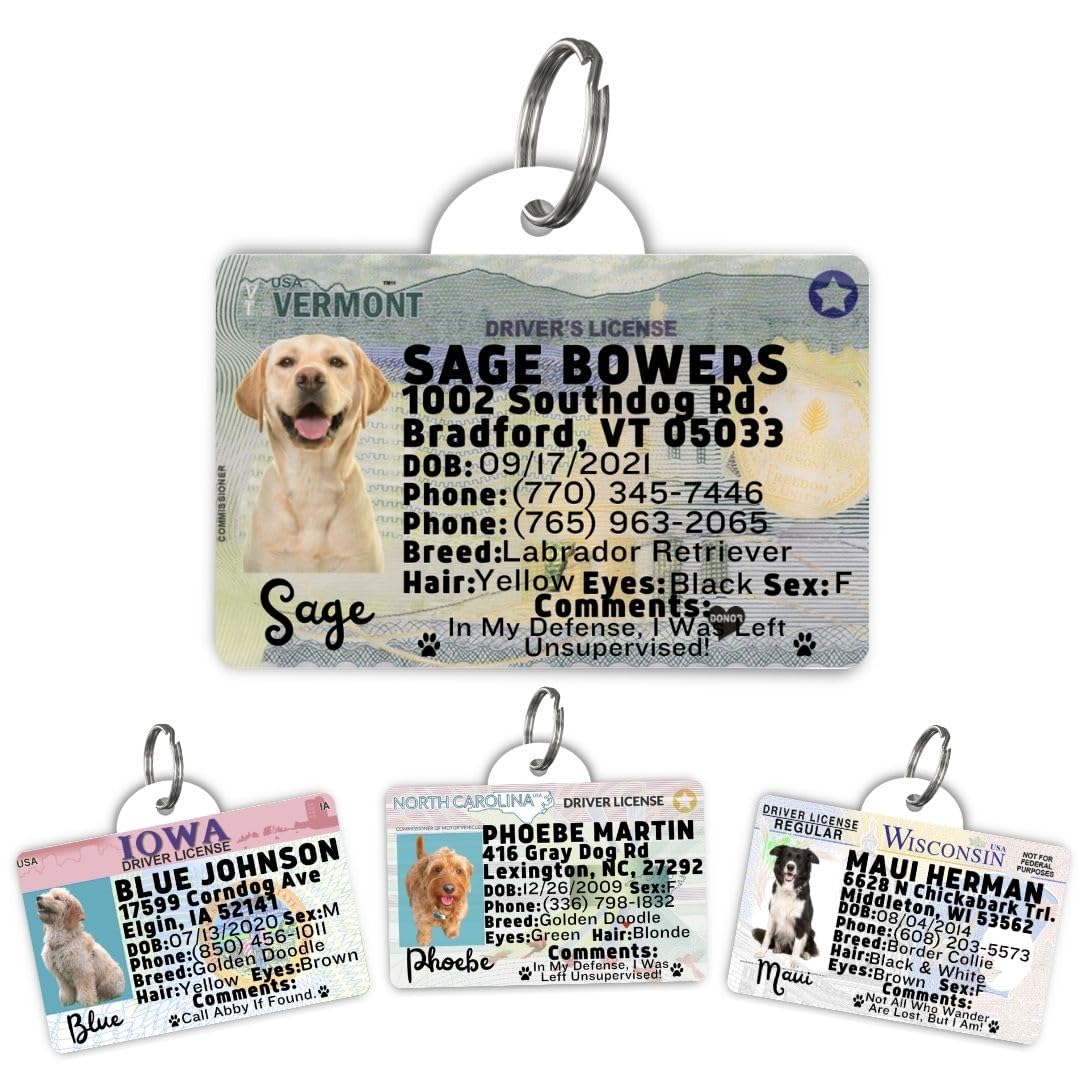 Personalized Pet ID Tag