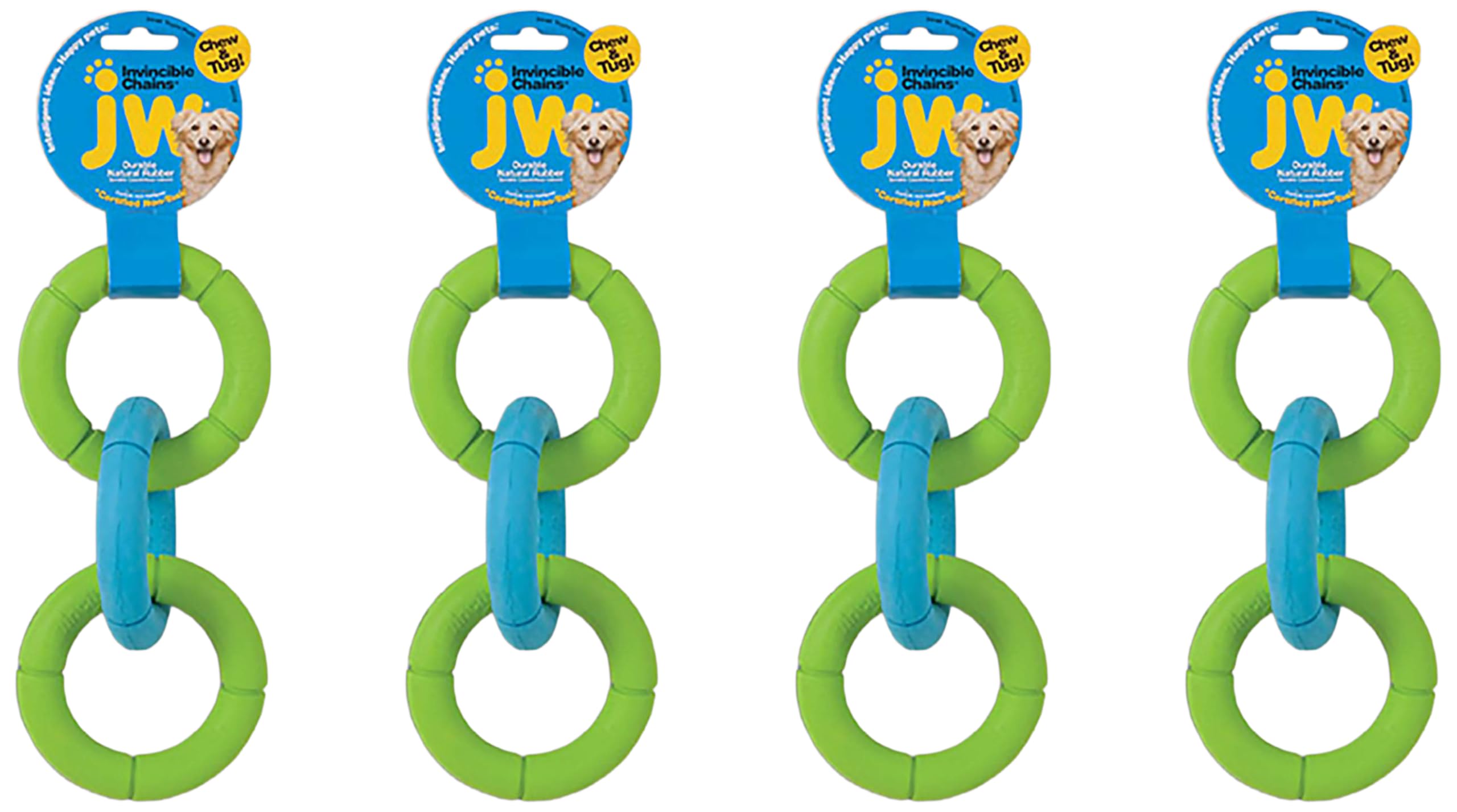 JW Pet Invincible Chains LD Double Dog Toy