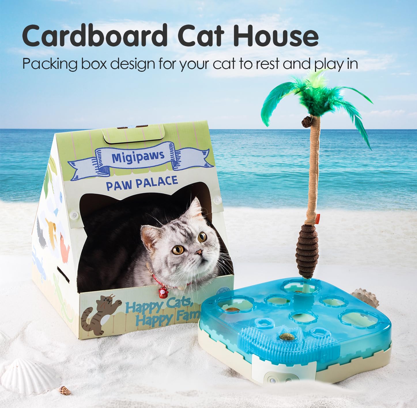 7-in-1 Interactive Cat Toy Set