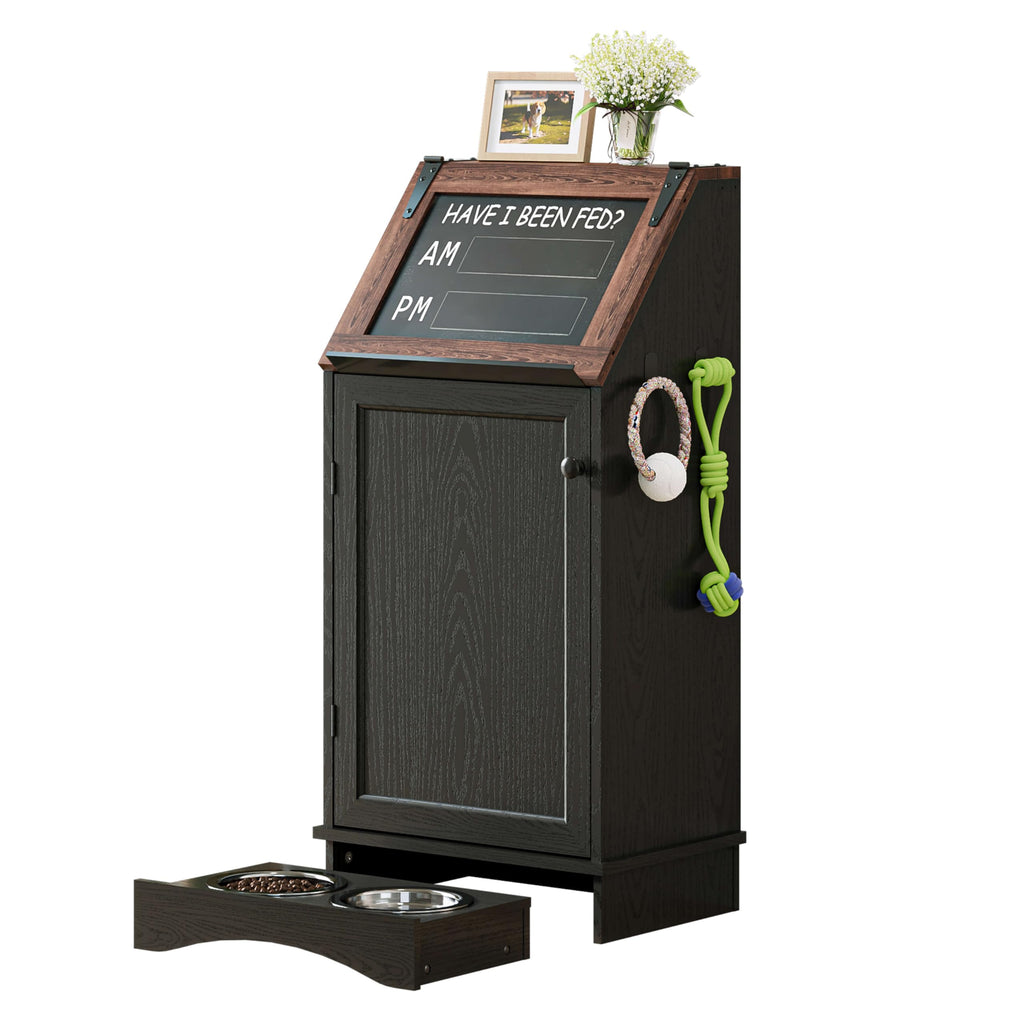 Dog Feeding Station with Storage