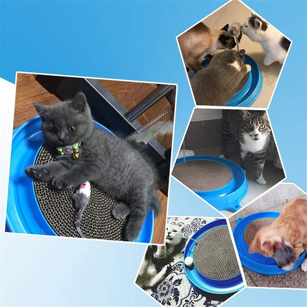 Interactive Cat Scratching Pad with Ball Toy