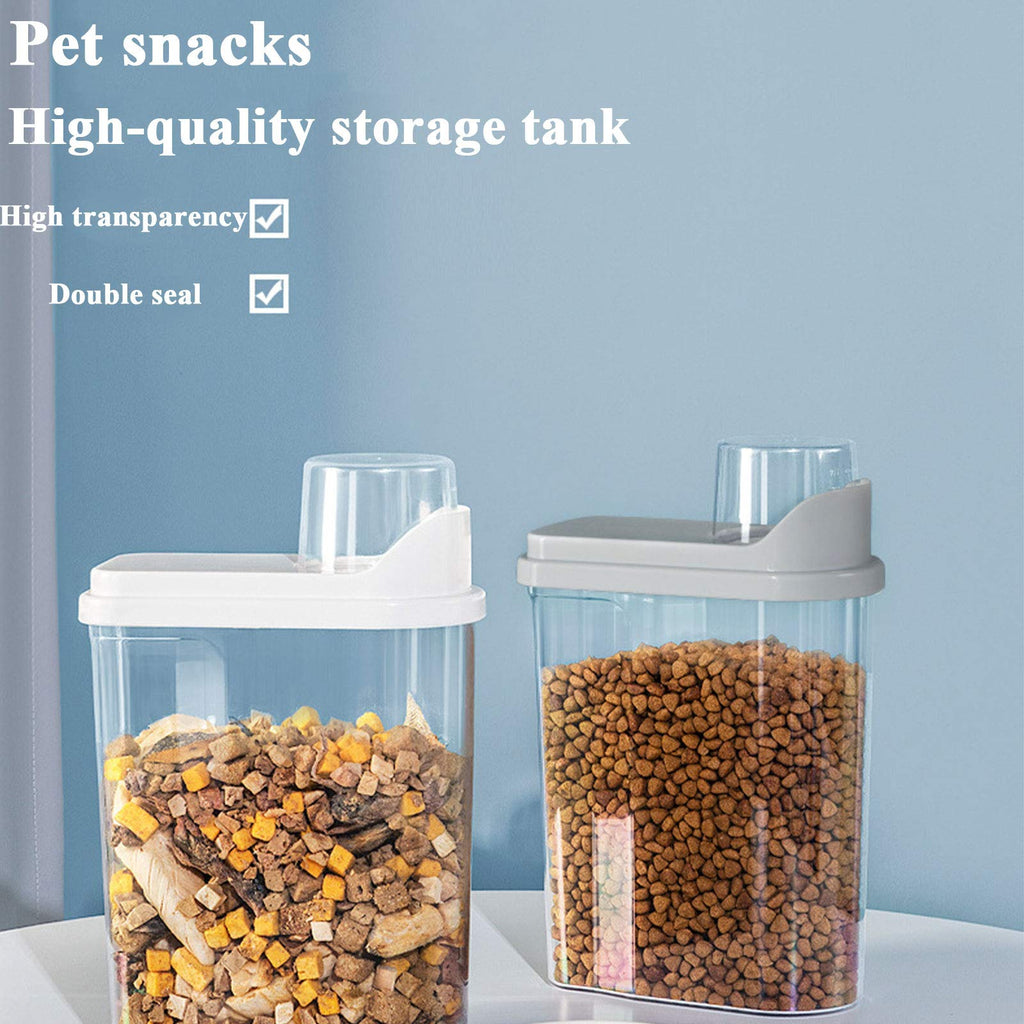 Transparent Sealed Pet Food Storage Container