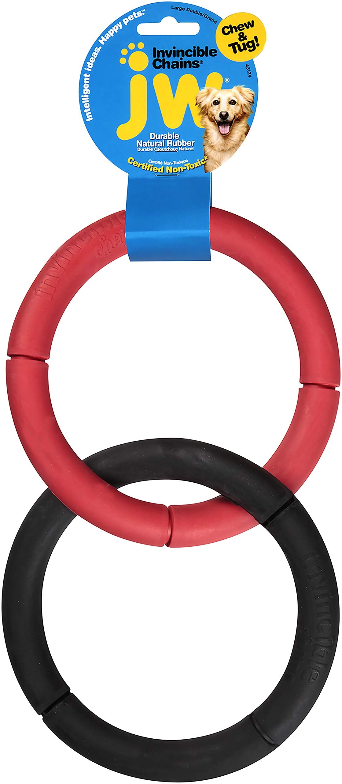 JW Pet Invincible Chains LD Double Dog Toy