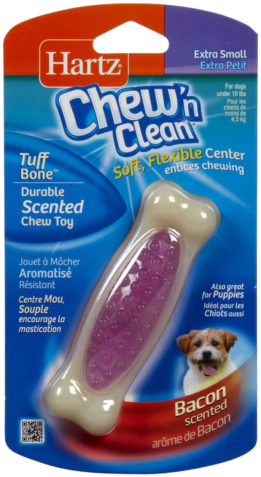 Bacon-Scented Durable Dog Chew Toy