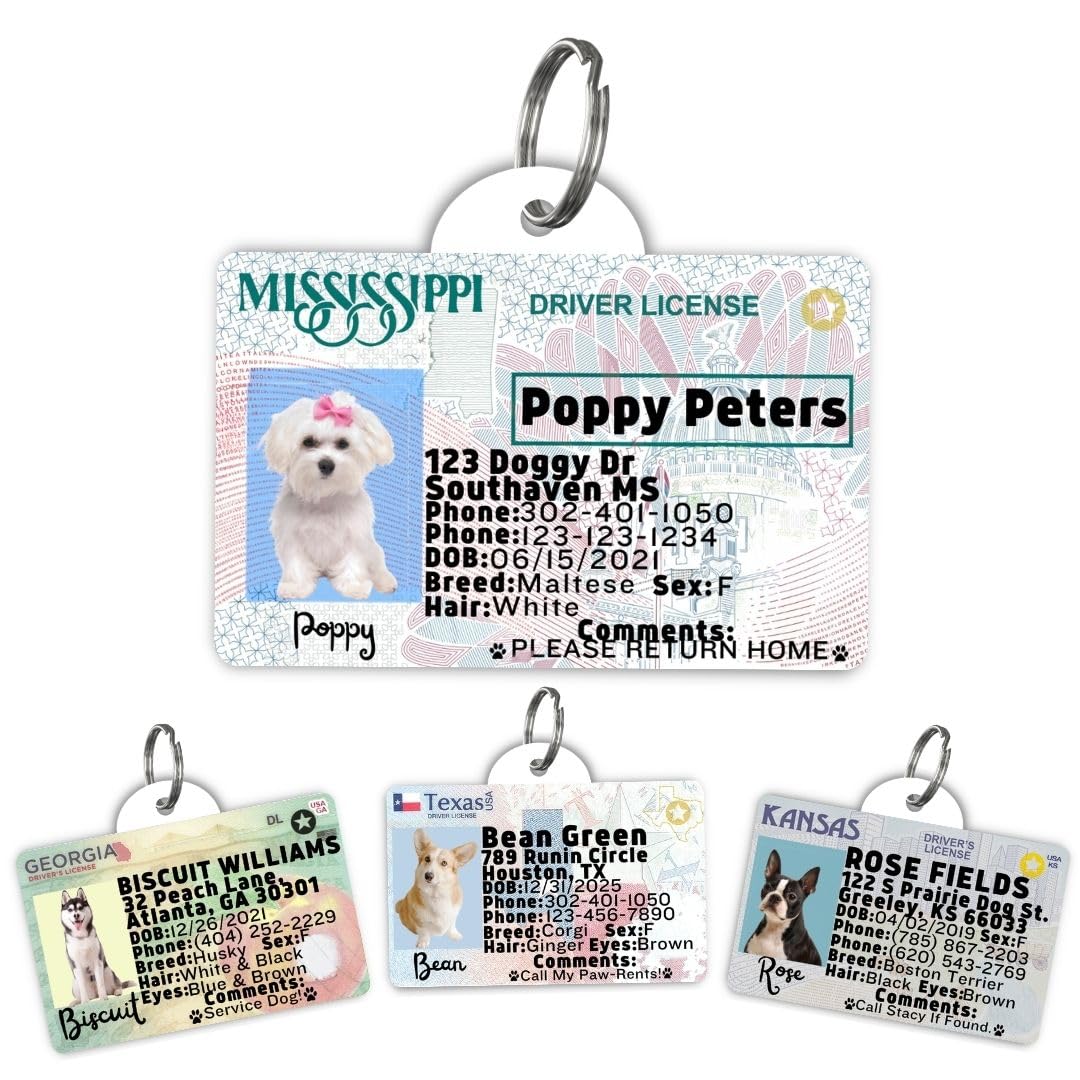 Personalized Pet ID Tag