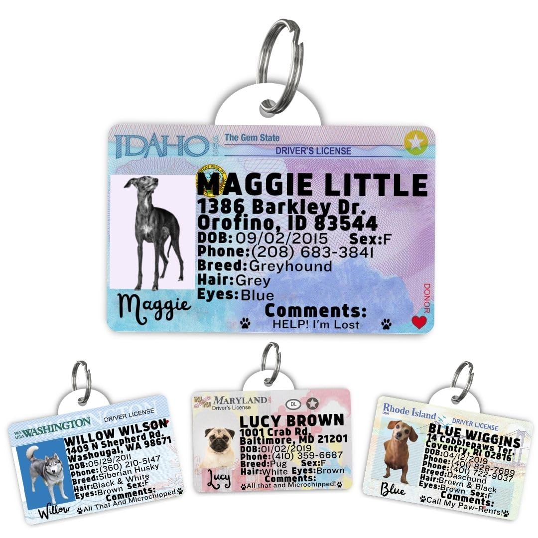 Personalized Pet ID Tag