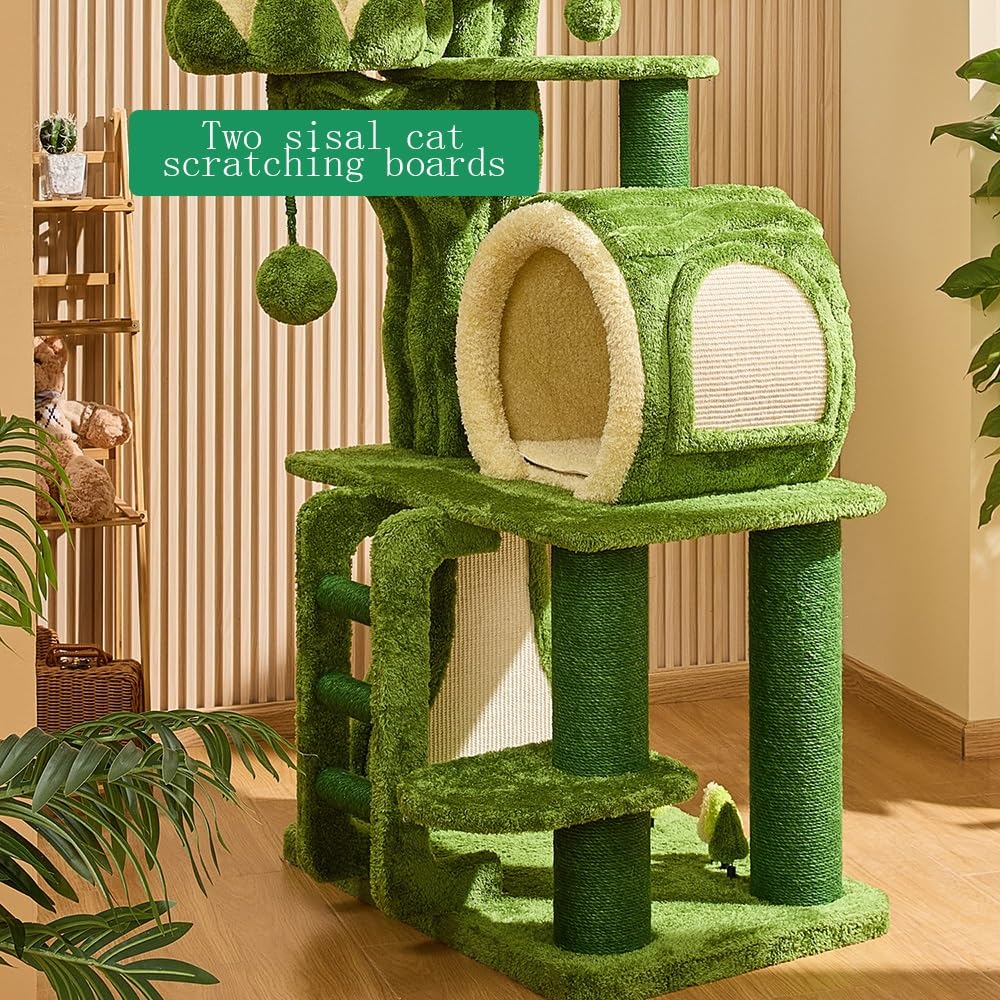 Lotus Cat Tree Climbing Tower