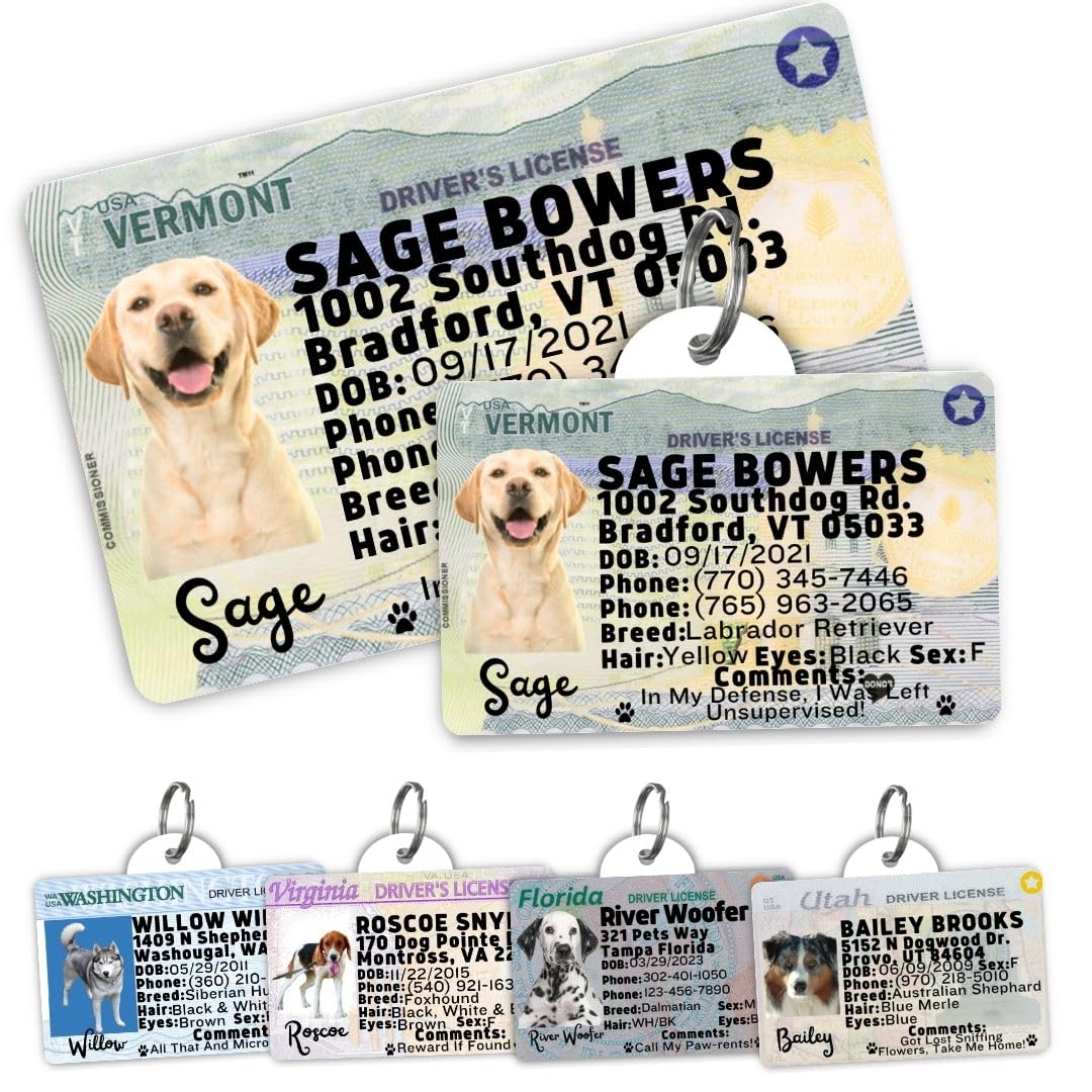 Personalized Pet ID Tag