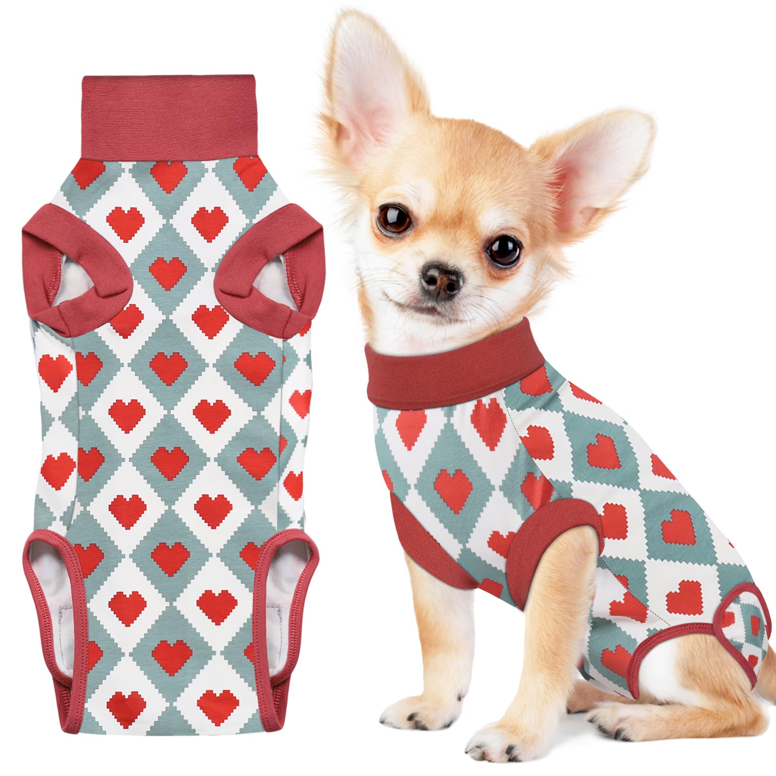 Recovery Suit for Dogs, Post Surgery Protective Wear with Pee Hole