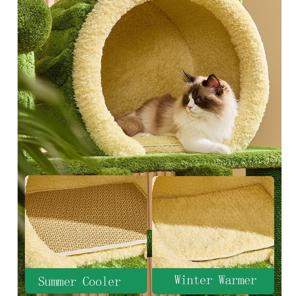 Lotus Cat Tree Climbing Tower