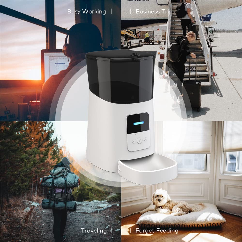 Smart Automatic Pet Feeder with App Control
