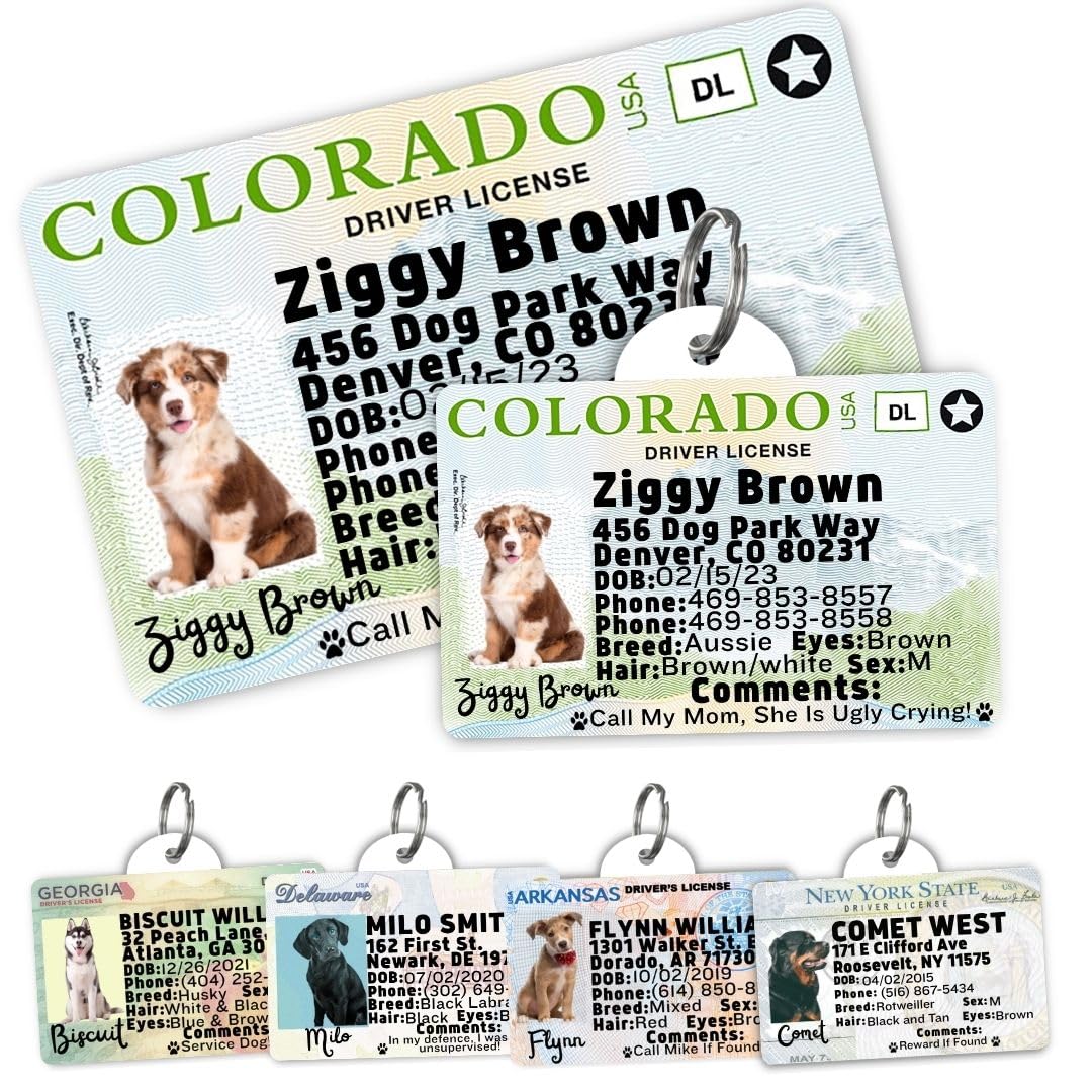 Personalized Pet ID Tag