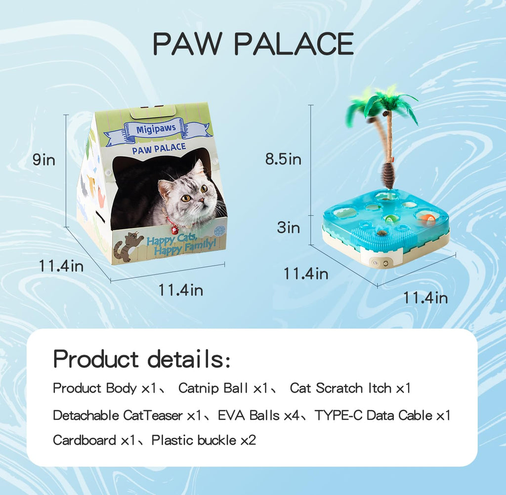 7-in-1 Interactive Cat Toy Set