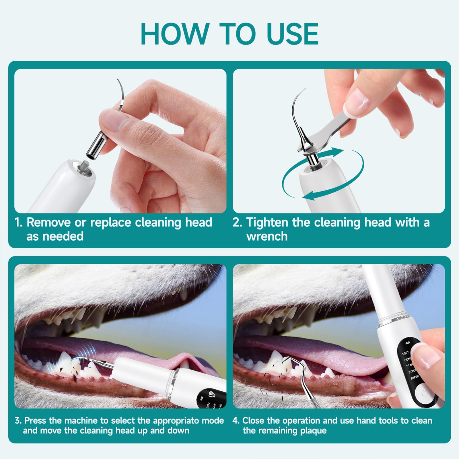 Electric Pet Plaque Remover