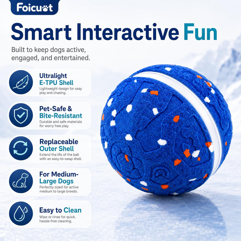 Foicuot 2018 Interactive Dog Ball Toy
