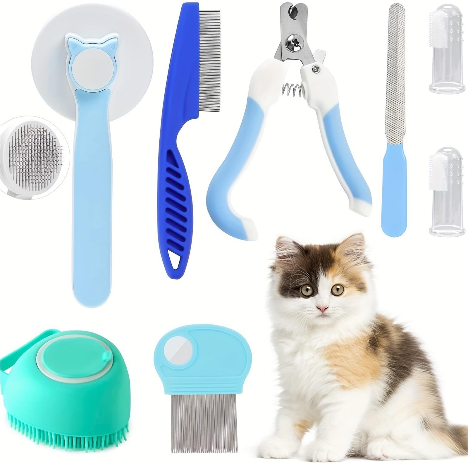 Pet Grooming Kit for Dogs & Cats
