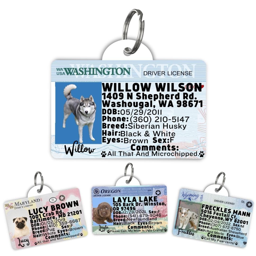 Personalized Pet ID Tag